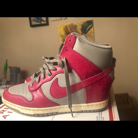 high top nike wedges